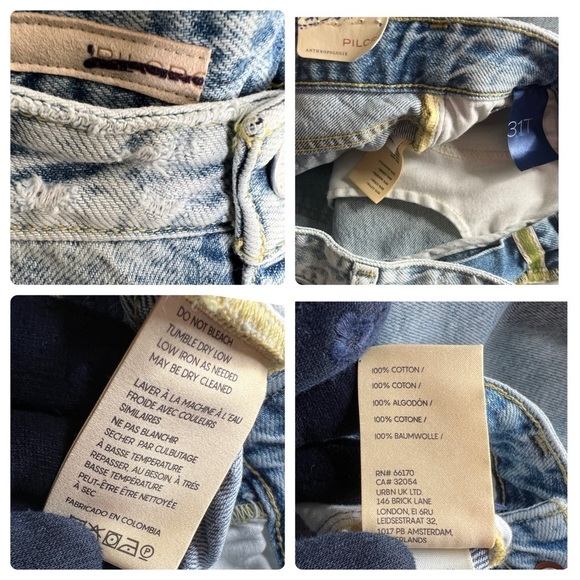 Anthropologie Pilcro Women’s The Joey High Rise Jeans - Picture 15 of 16